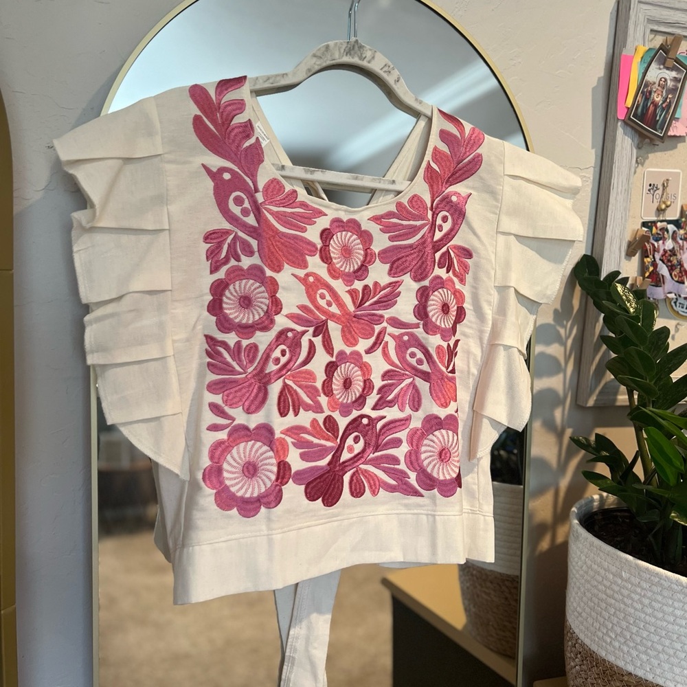 Embroidered Oaxacan Top